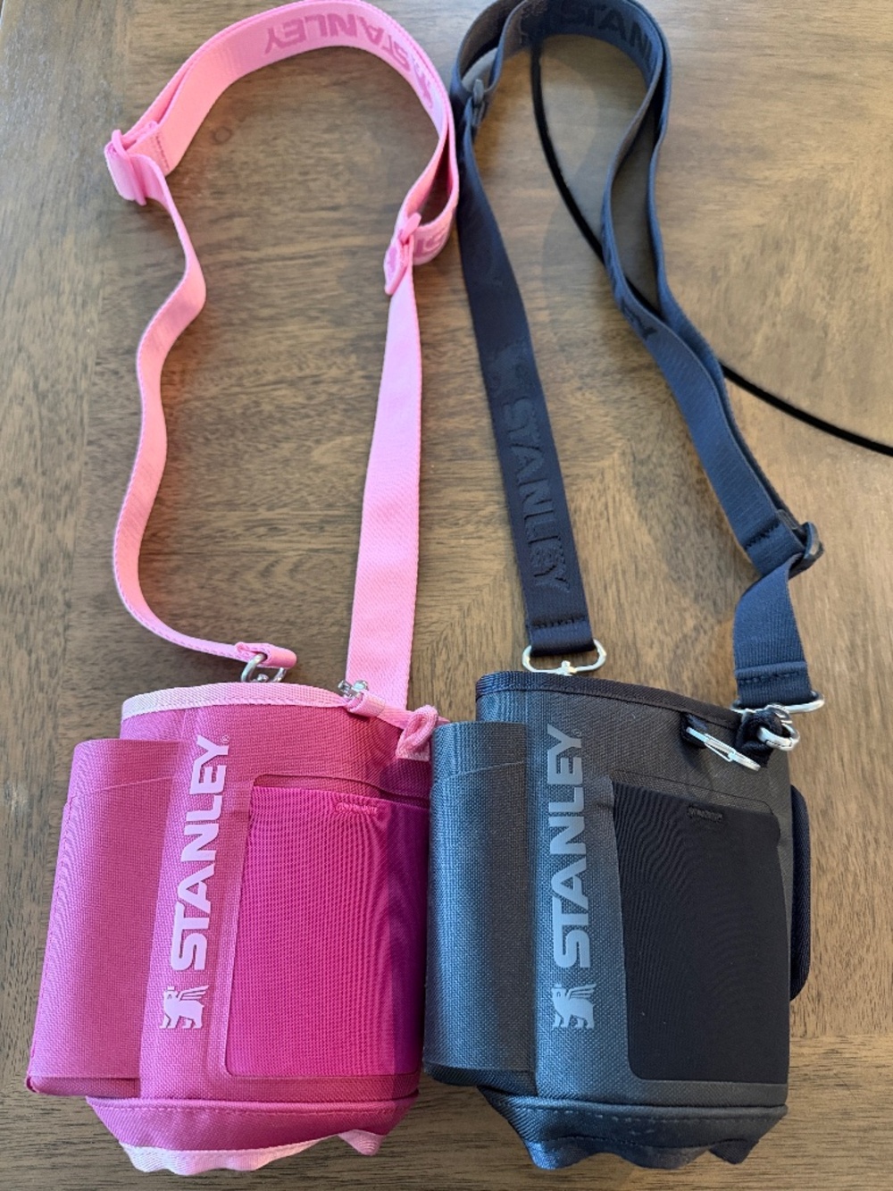 Pink & Black Stanley Quencher Carry-All Bundle